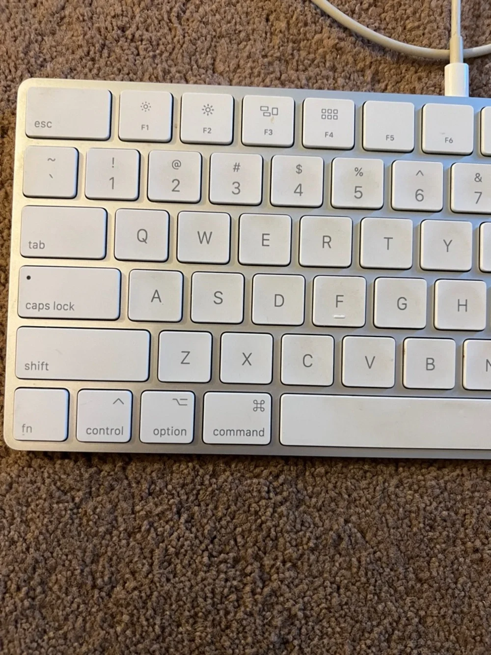Apple White Wired USB Keyboard
